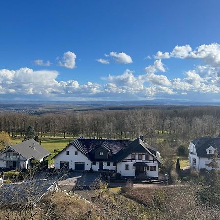 Wundervolle Aussicht In Bester Lage Auf "Wolke7" Stromberg  Buitenkant foto